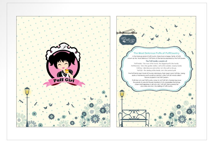 Puff Garden Wallpaper