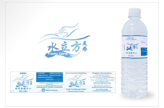 Footy Care Bottle Lable Packaging