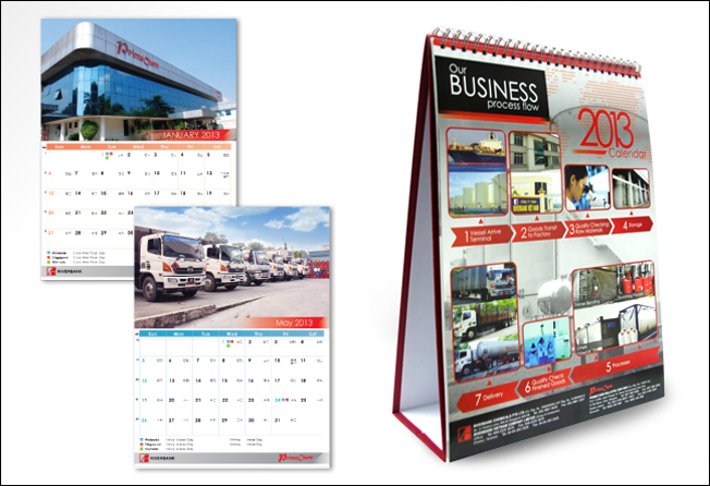 Prime Chem Table Calendar